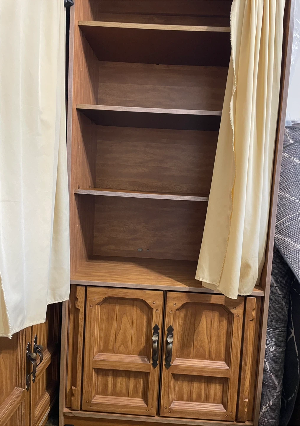 Read ad: Moving sale 2 identical cupboards for storage on sale - photo 2