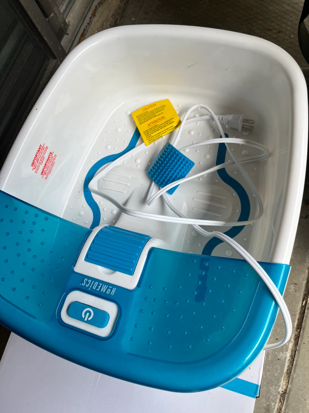 HoMedics Bubble Bliss Deluxe Footbath with Massaging Bubbles - photo 4