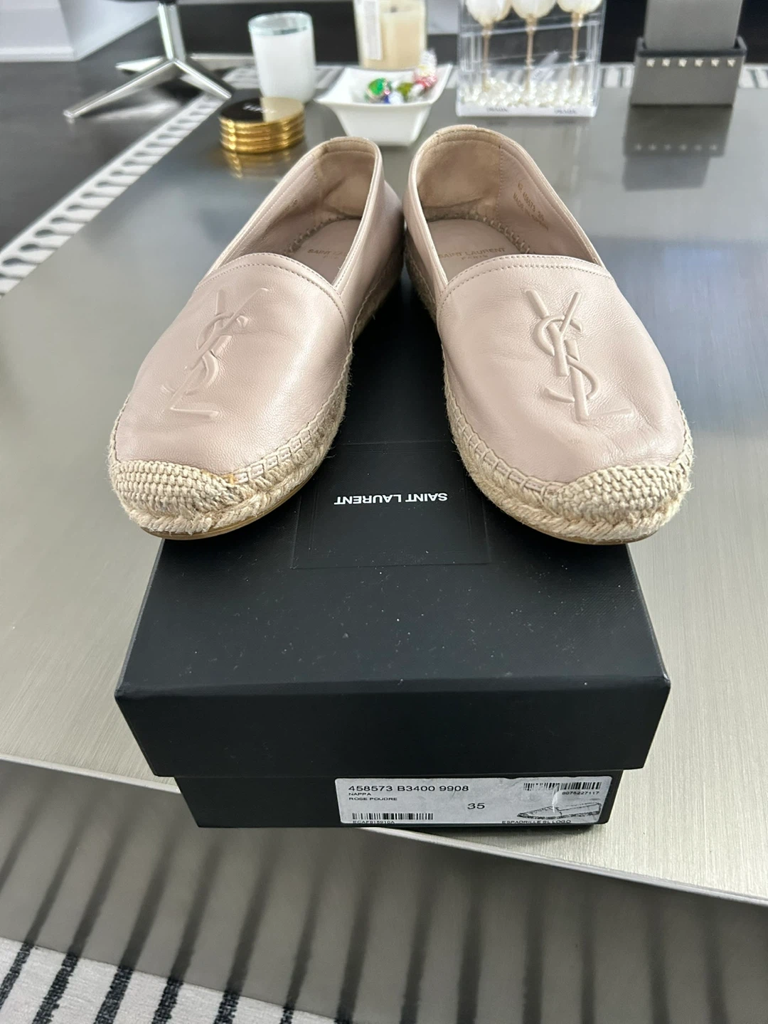 Saint Laurent Espadrilles Size 35