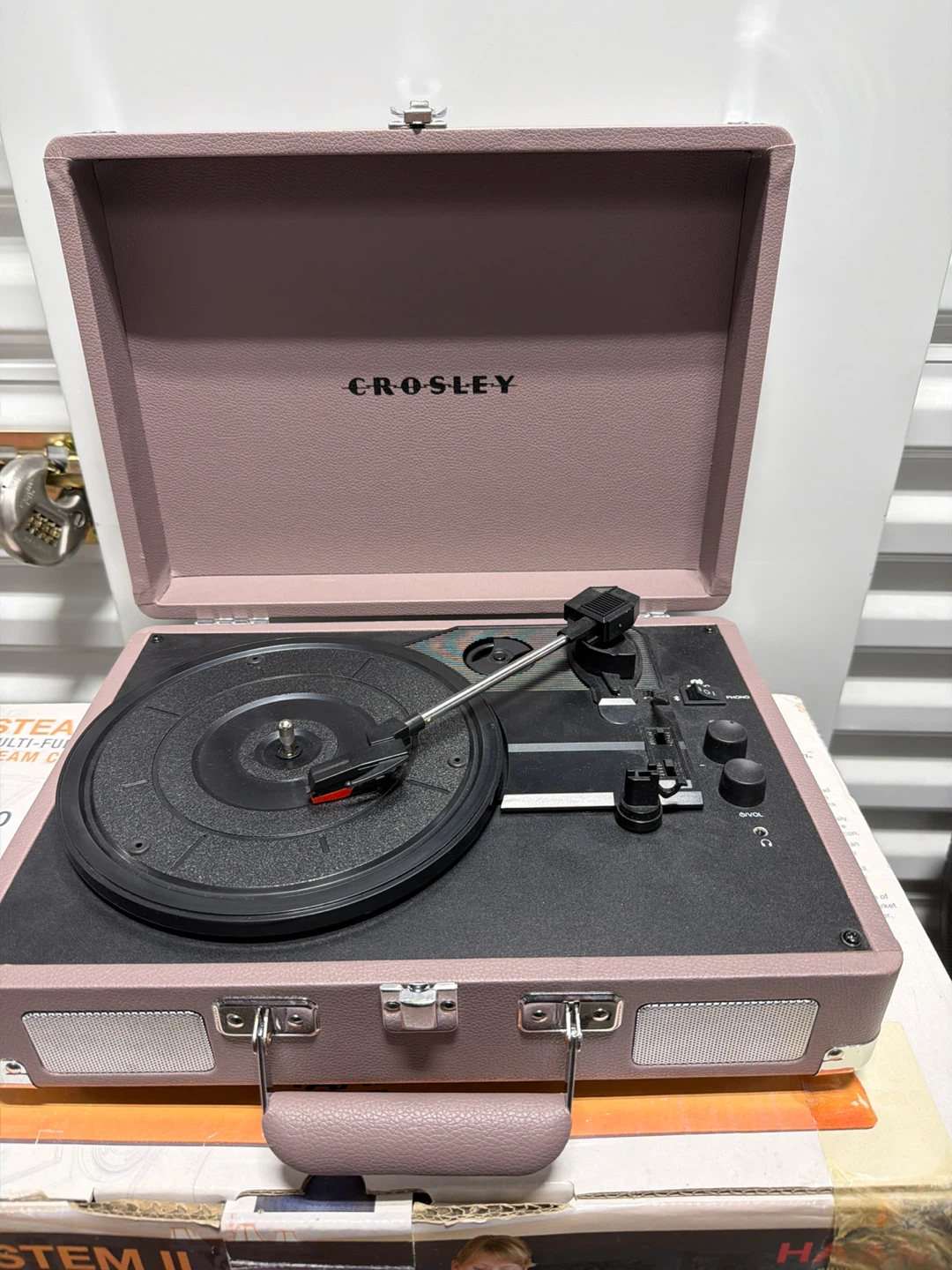 Crosley Record Player Turntable - Pink