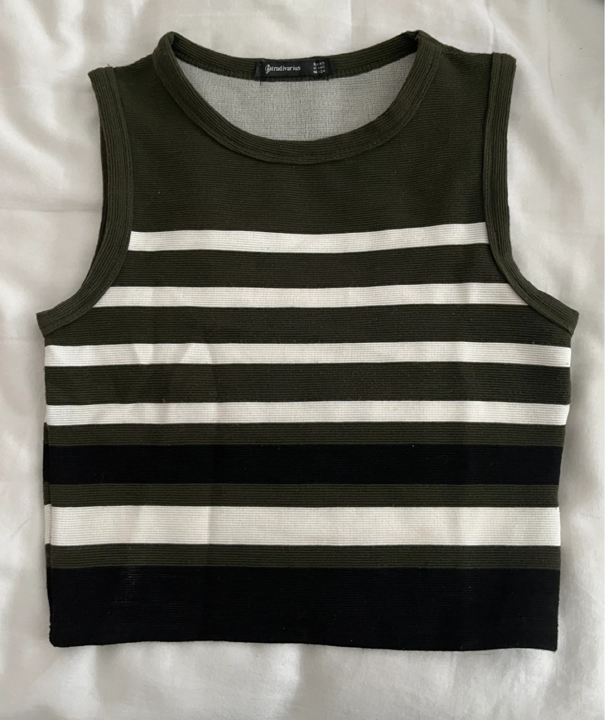 Stradivarius Striped Sleeveless Top