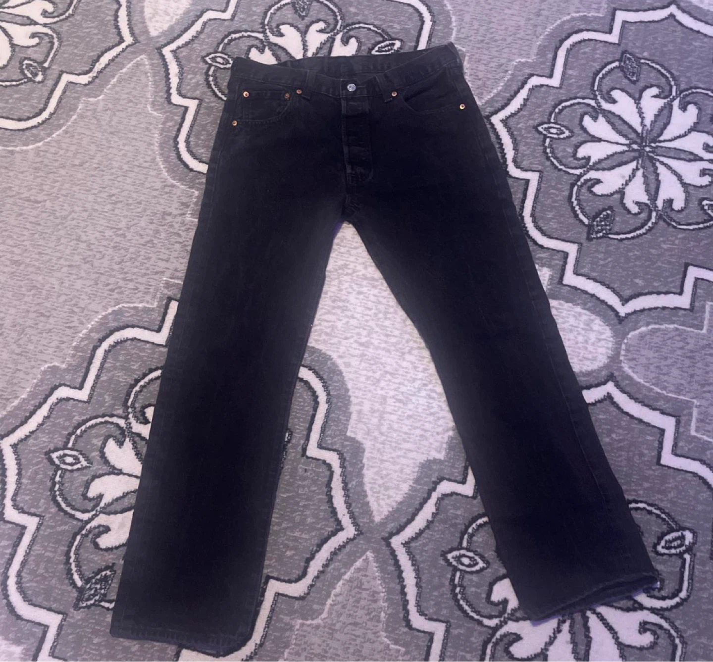 Levi's 501 Black Jeans - W 33 L 30 - photo 3