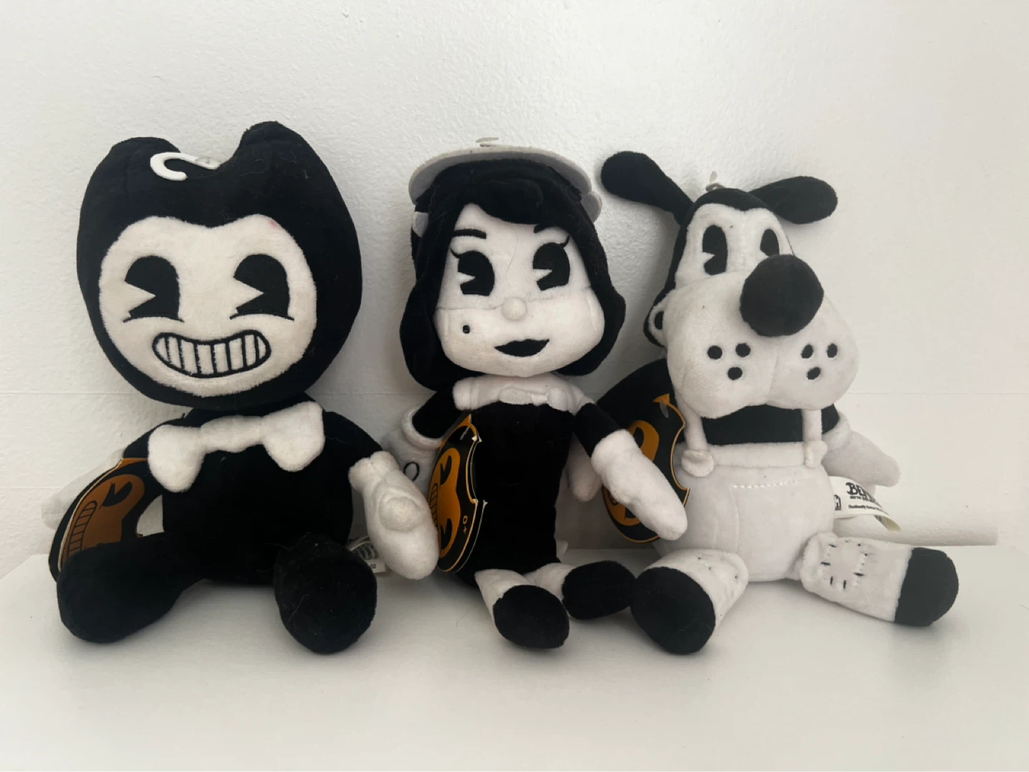 Bendy and the Ink Machine Plush Toys - Set of 3