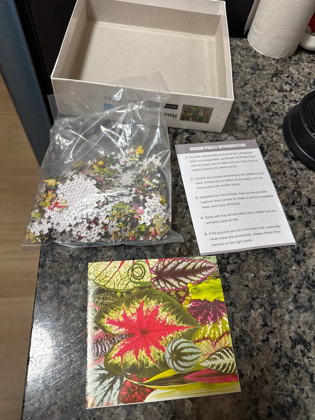 Houseplant Jungle Puzzle - 1000 Pieces “tree for the future” - photo 3