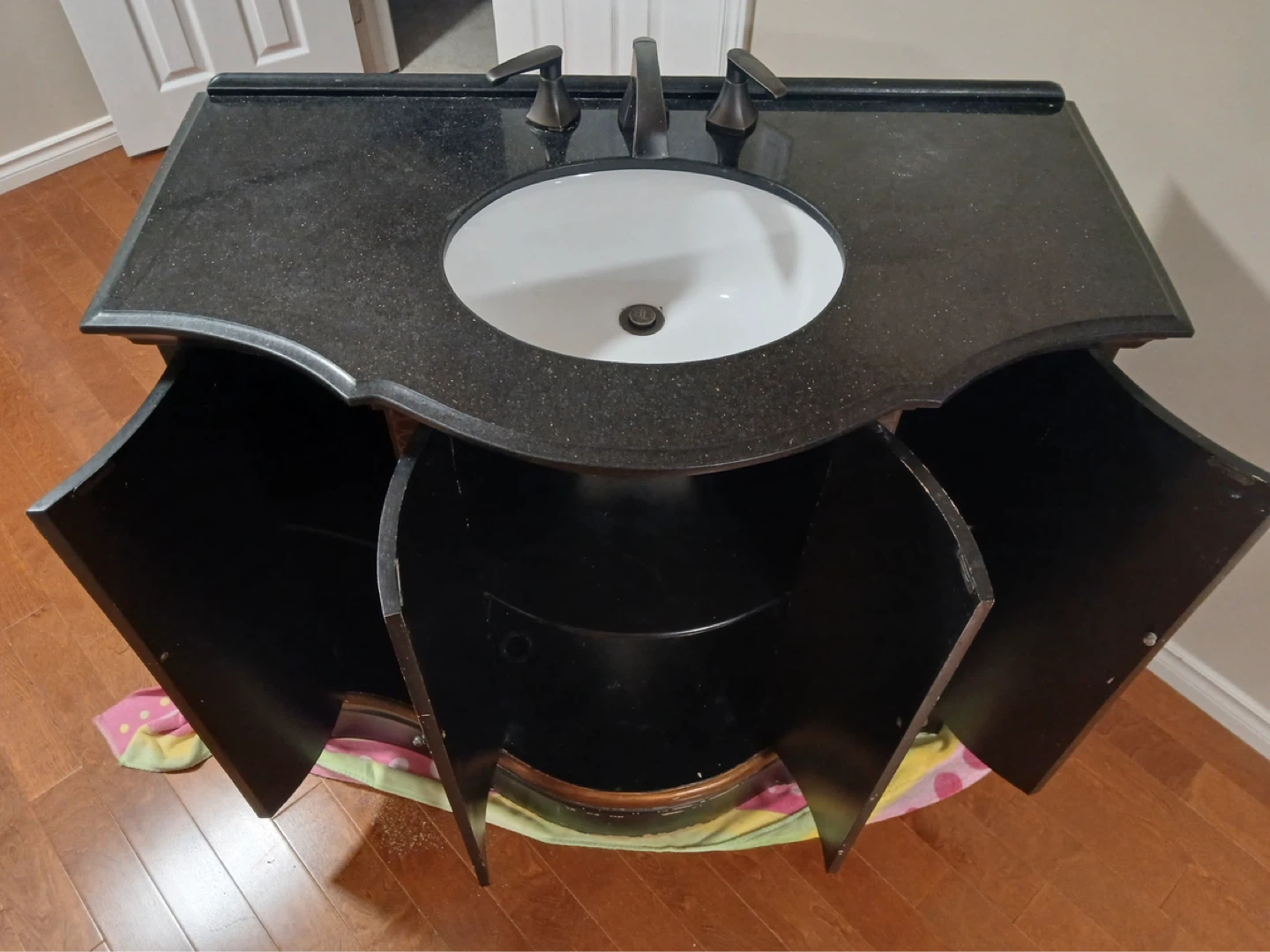 Bathroom Vanity with Sink and Faucet
