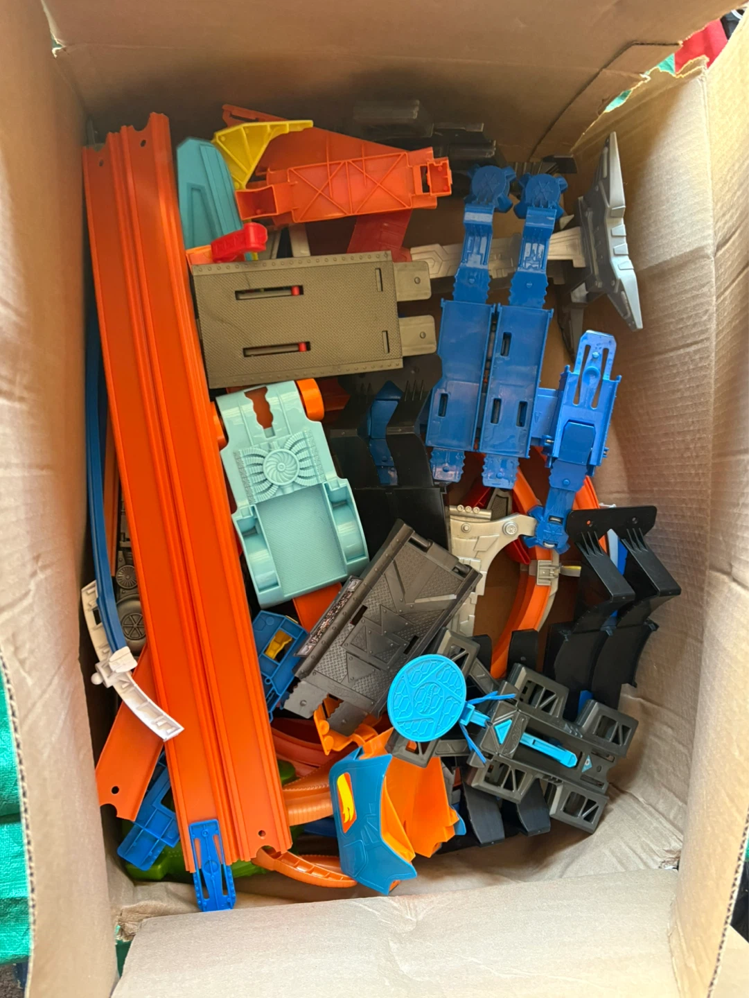 Hot Wheels Track Builder Playsets and Accessories Lot - photo 5
