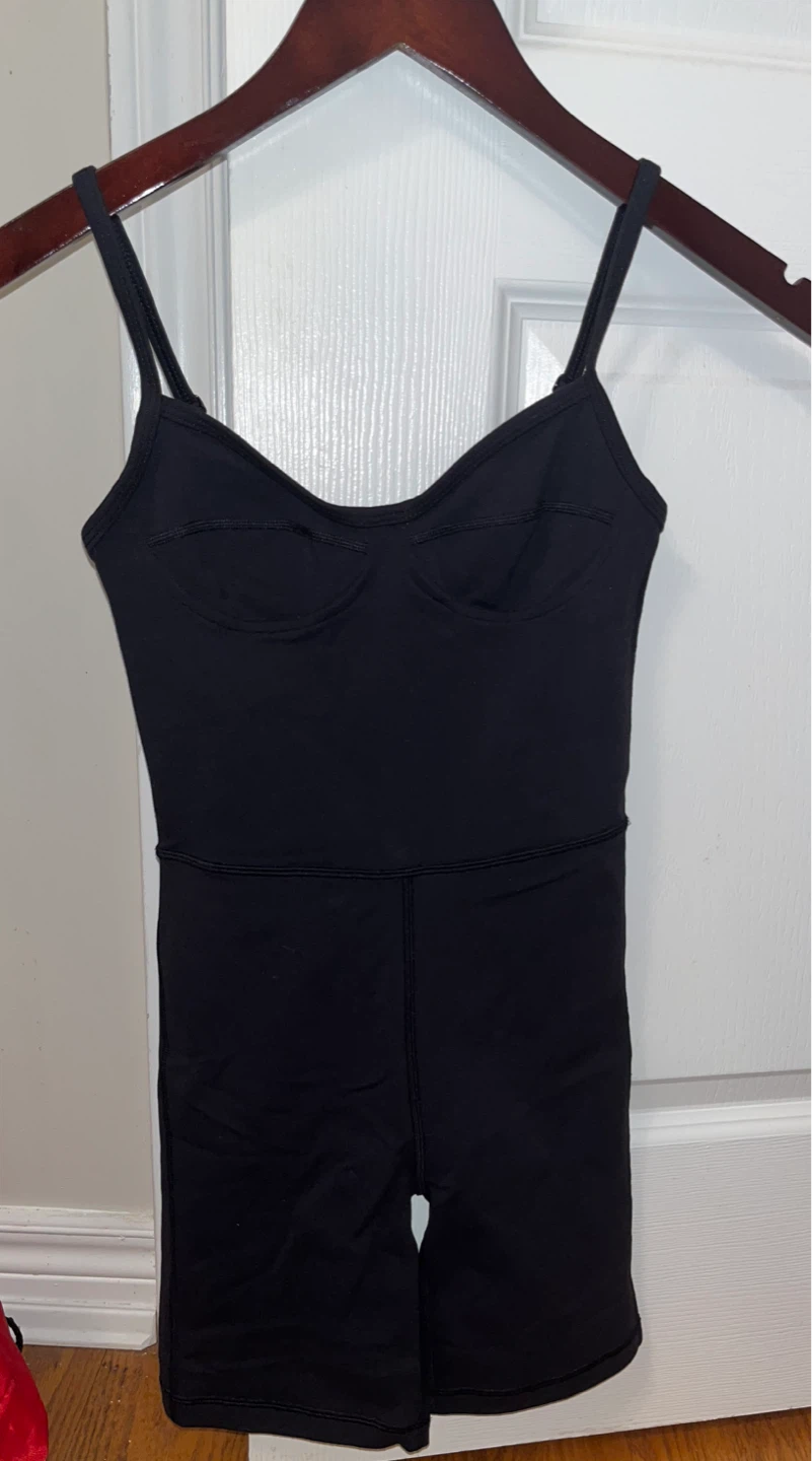 Black Bodysuit with Shorts Artizia