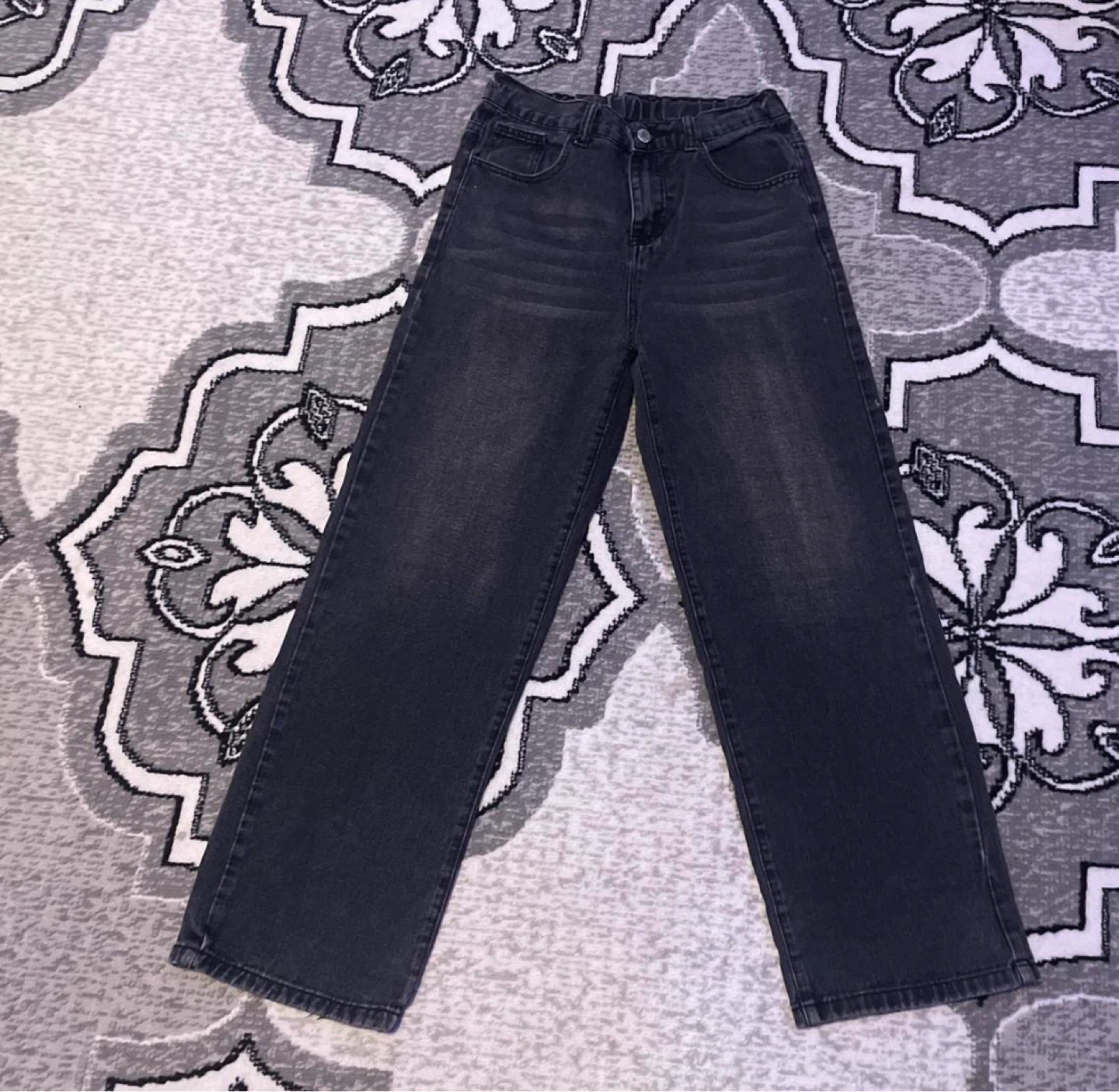 Black Wide Leg Jeans