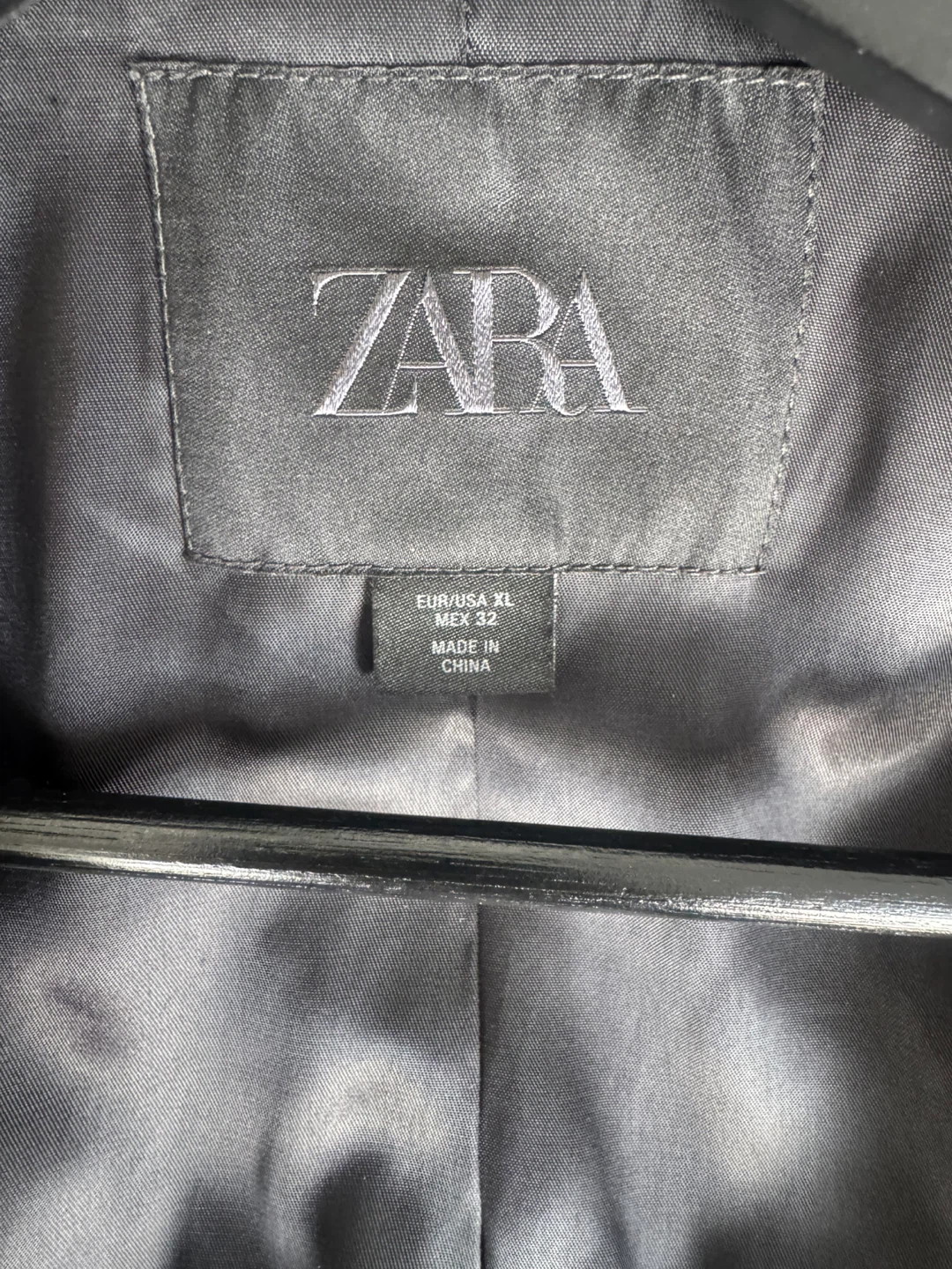 Zara Double-Breasted Blazer - Brown - XL - photo 2