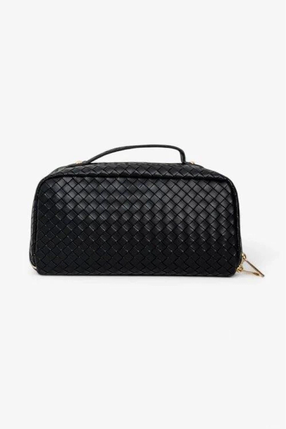 Brand new Woven Faux Leather Toiletry Bag - photo 3