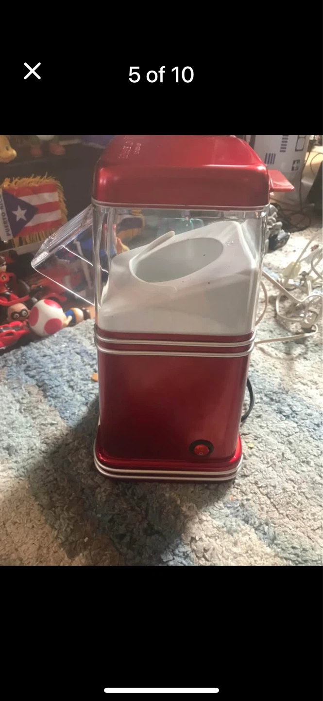 Nostalgia Retro Hot Air popcorn maker - photo 4