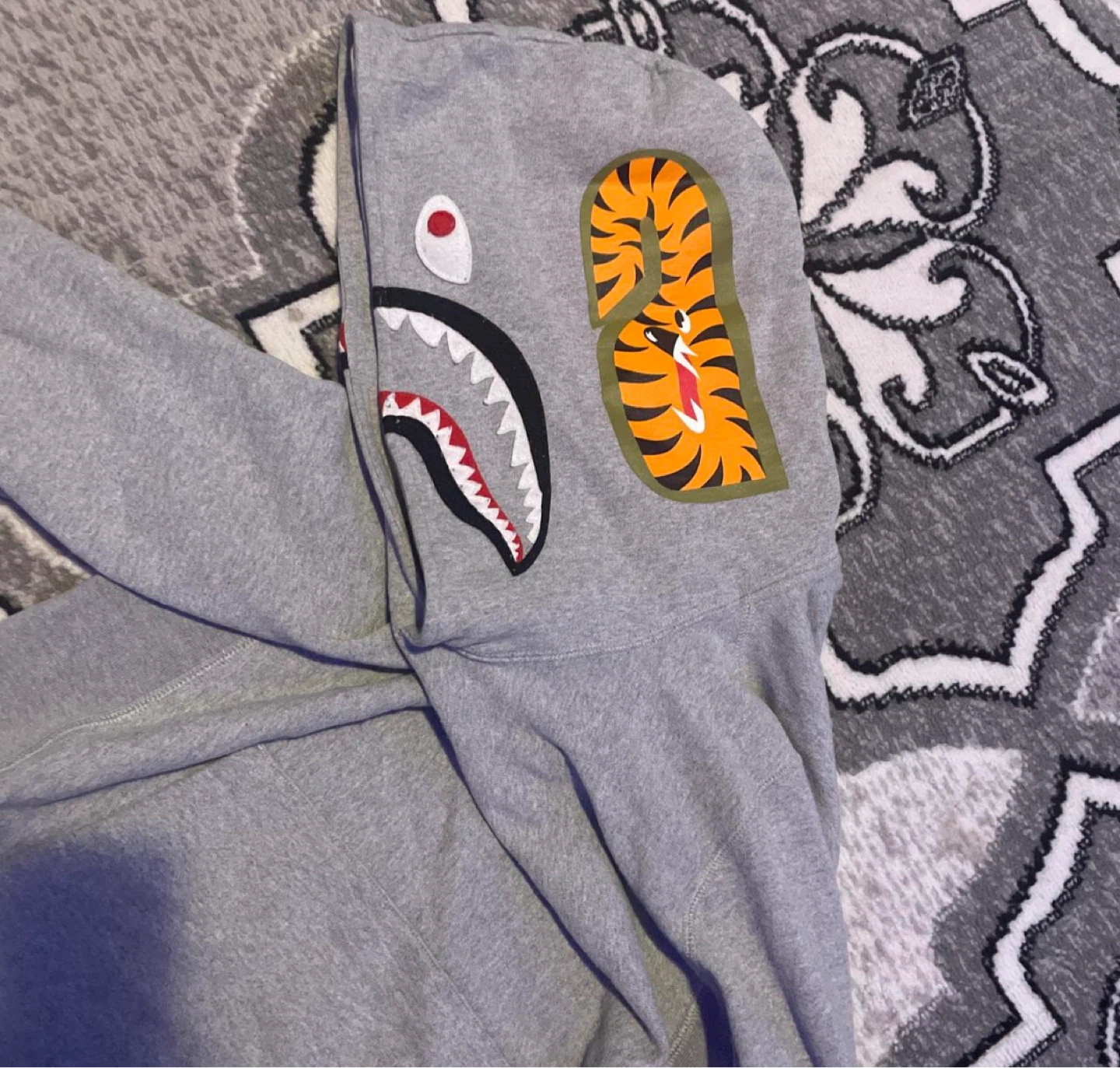 A Bathing Ape (BAPE) Shark Hoodie - photo 3