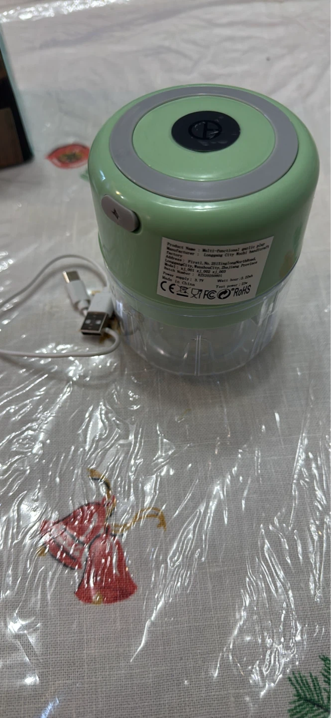Rechargeable Multi-function Mini Food Chopper - photo 2