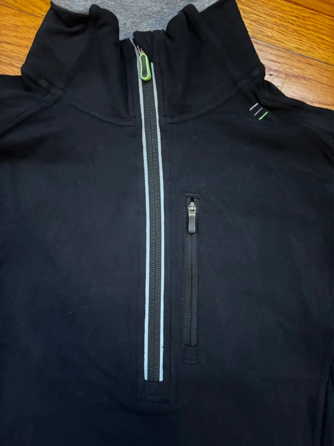 Lululemon Black 1/4 Zip Long Sleeve - Size S - photo 2