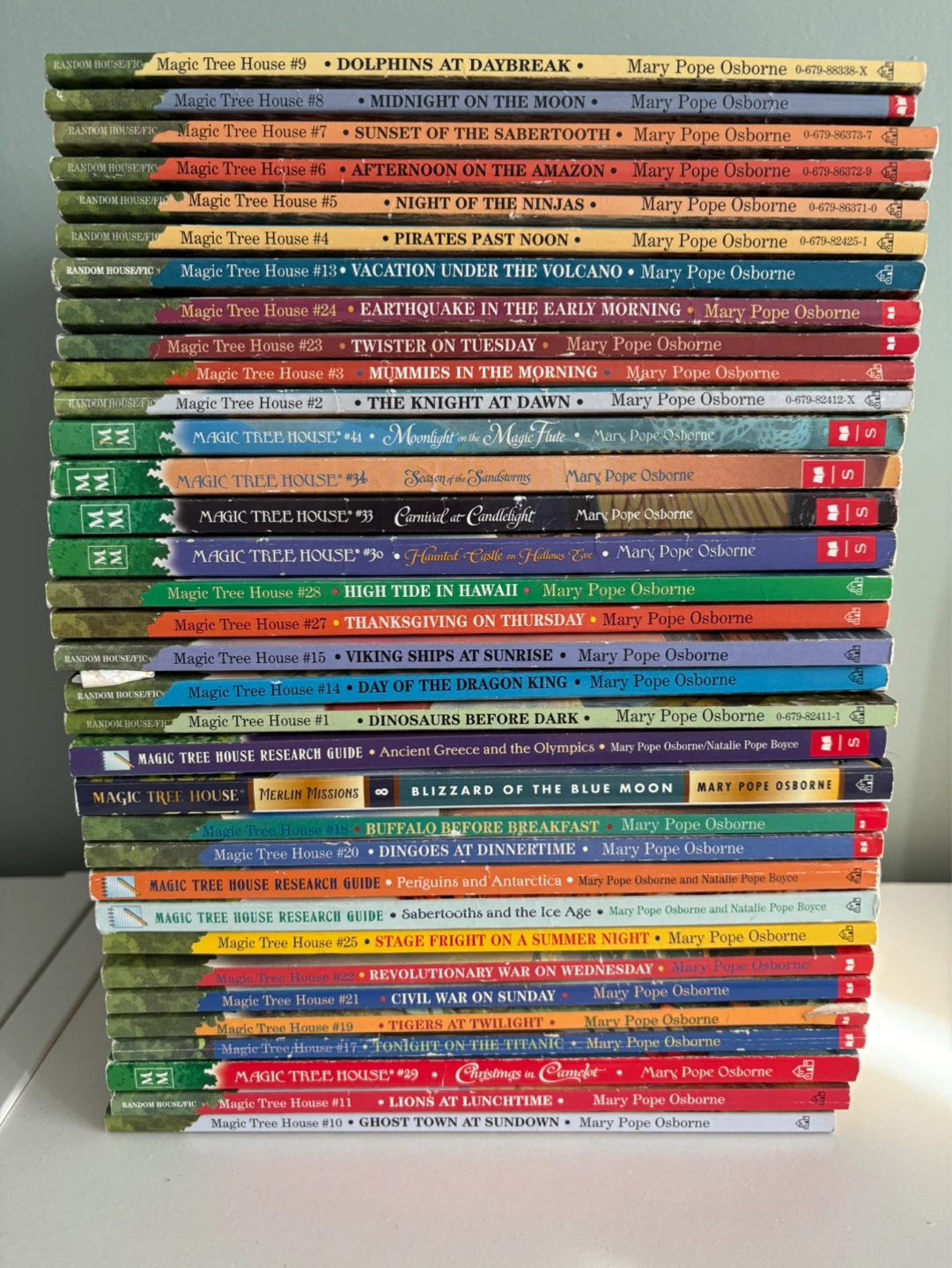 Magic Tree House Book Set by Mary Pope Osborne