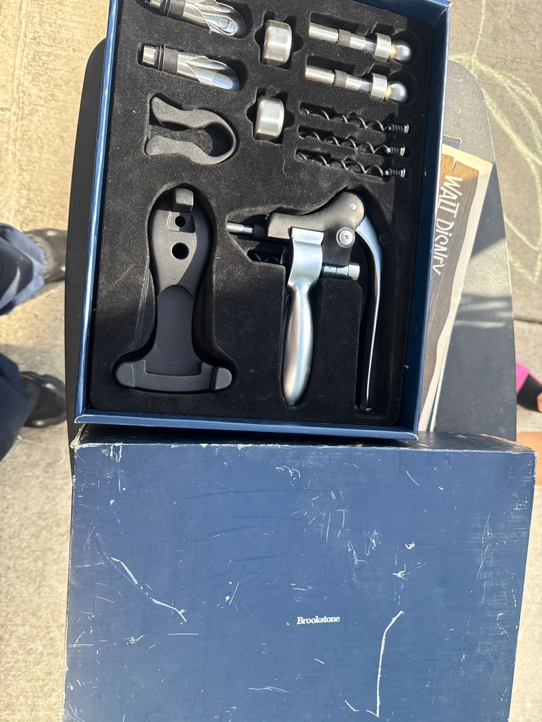 Brookstone Wine Opener Set
