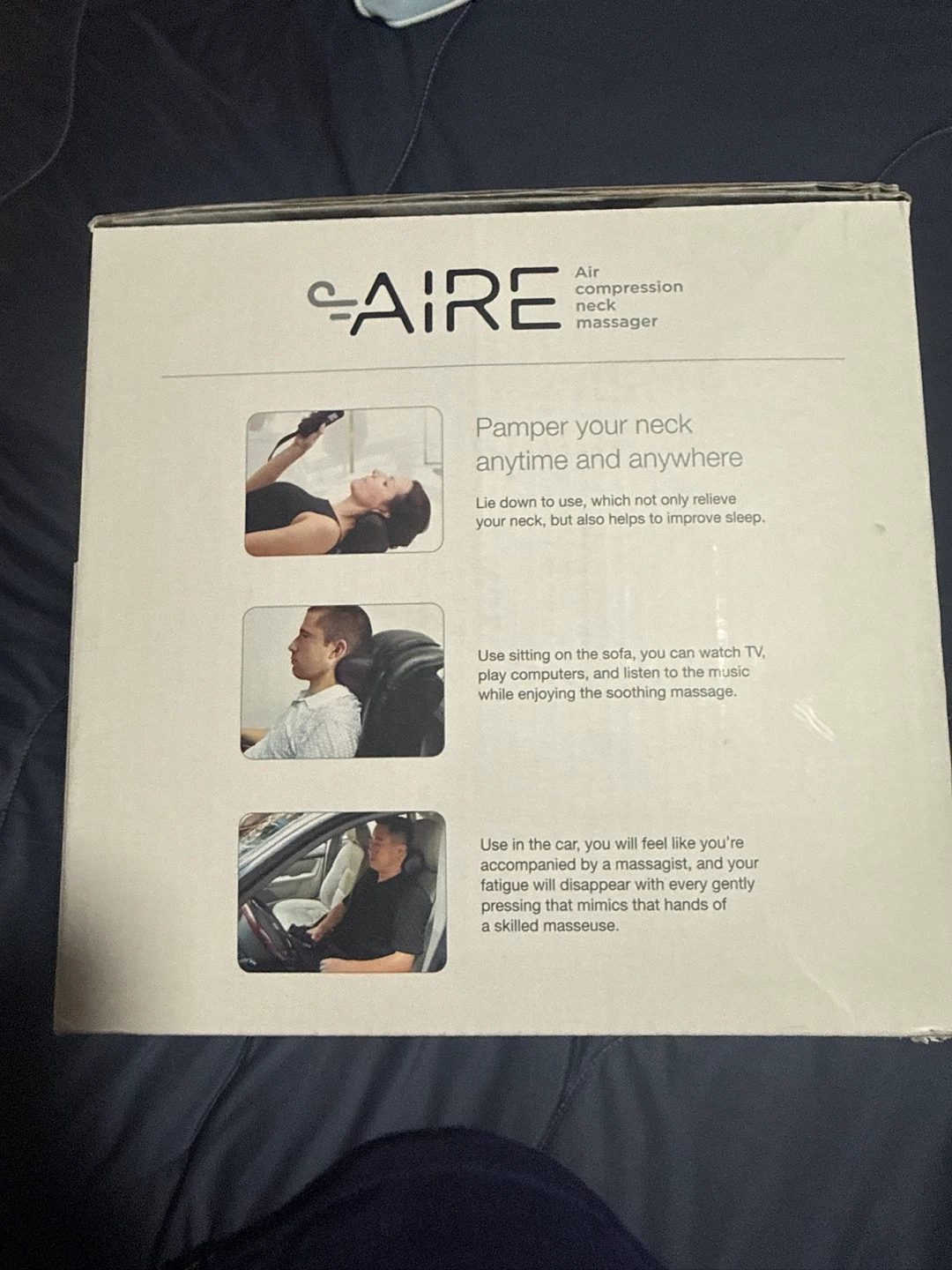 AIRE Neck Massager with Heat and Vibration - photo 3