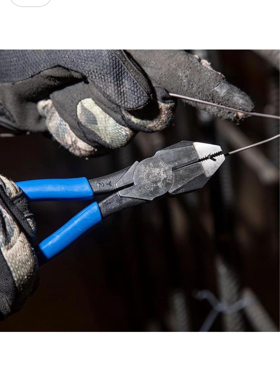 Klein Tools 9-inch Diagonal Cutting Pliers - photo 4