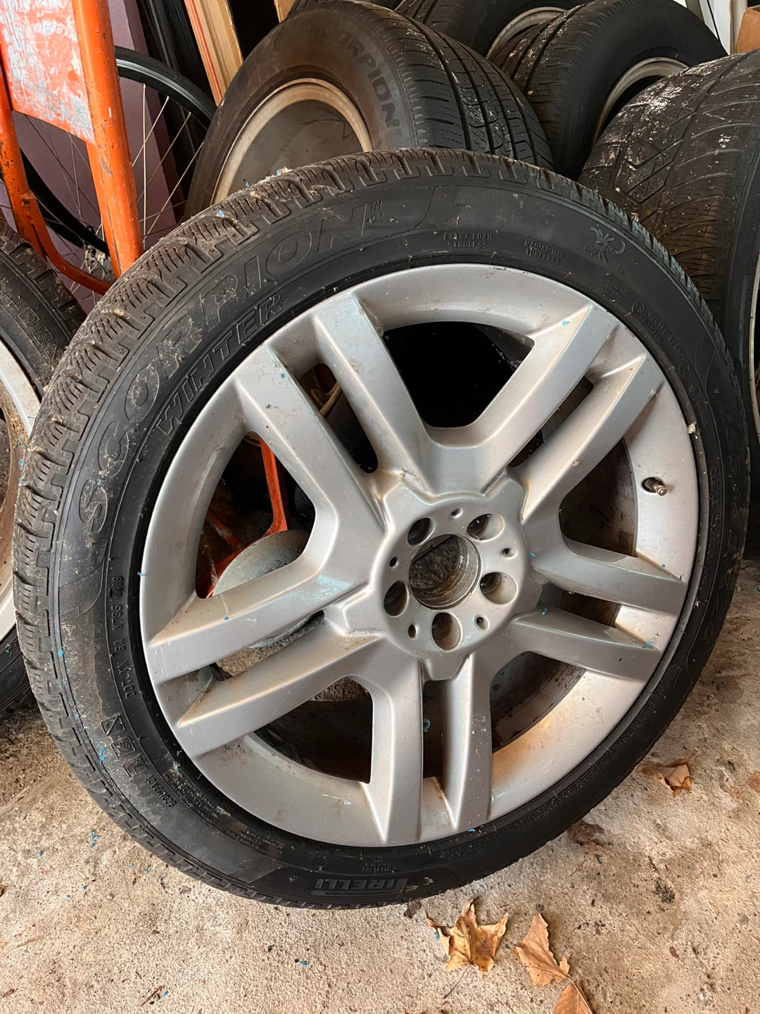 Mercedes Pirelli Winter Tires (255/45 R20)