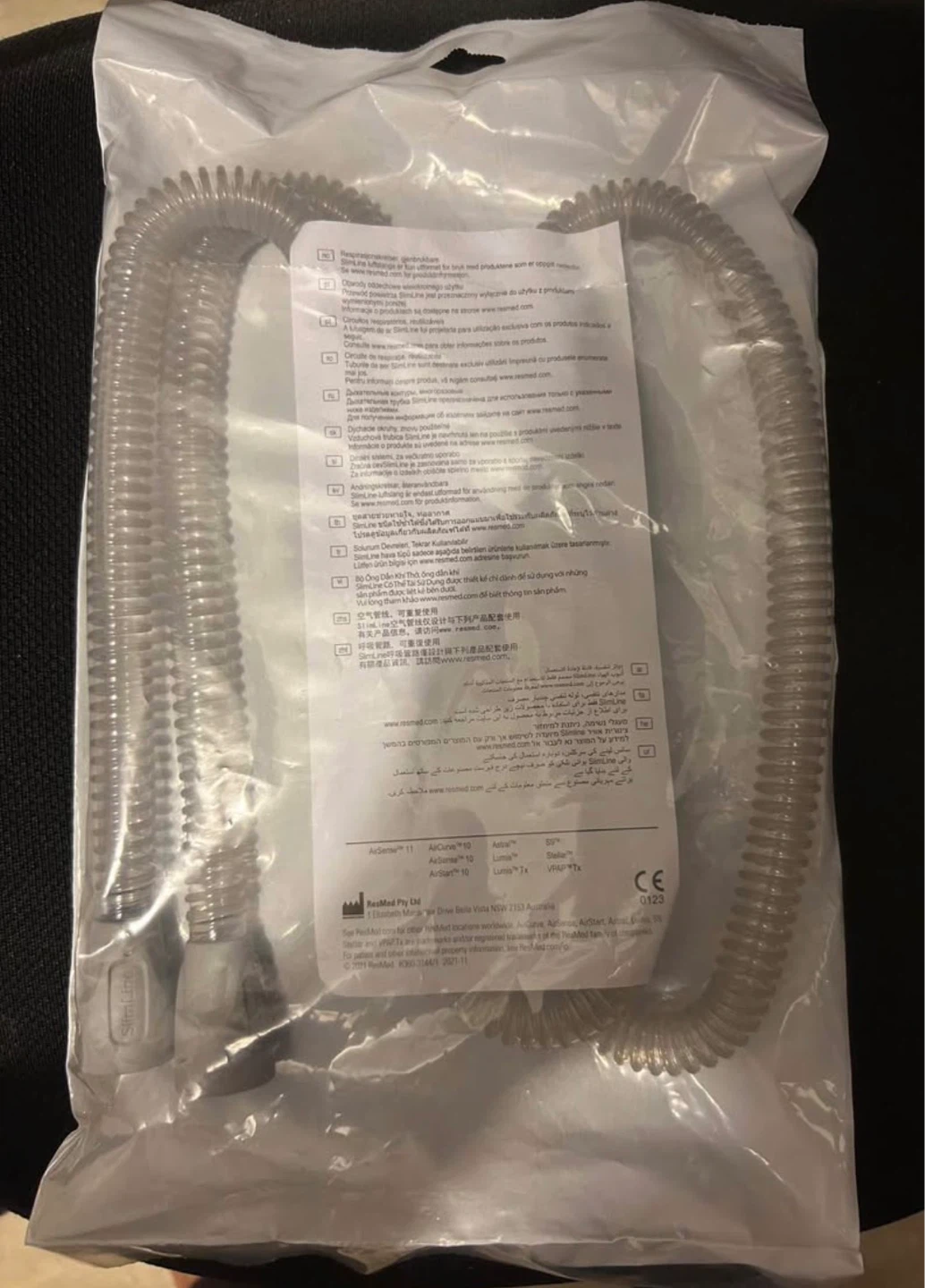 ResMed Slimline Tubing CPAP Hose - photo 2