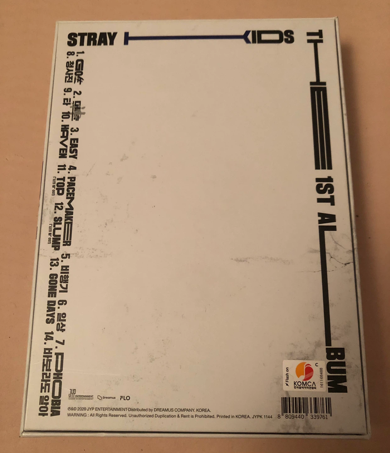 STRAY KIDS - VOL.1 [GO生] (Go Live) STANDARD EDITION Kpop Album - photo 2