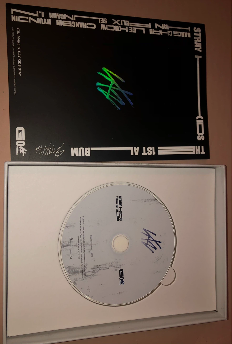 STRAY KIDS - VOL.1 [GO生] (Go Live) STANDARD EDITION Kpop Album - photo 3