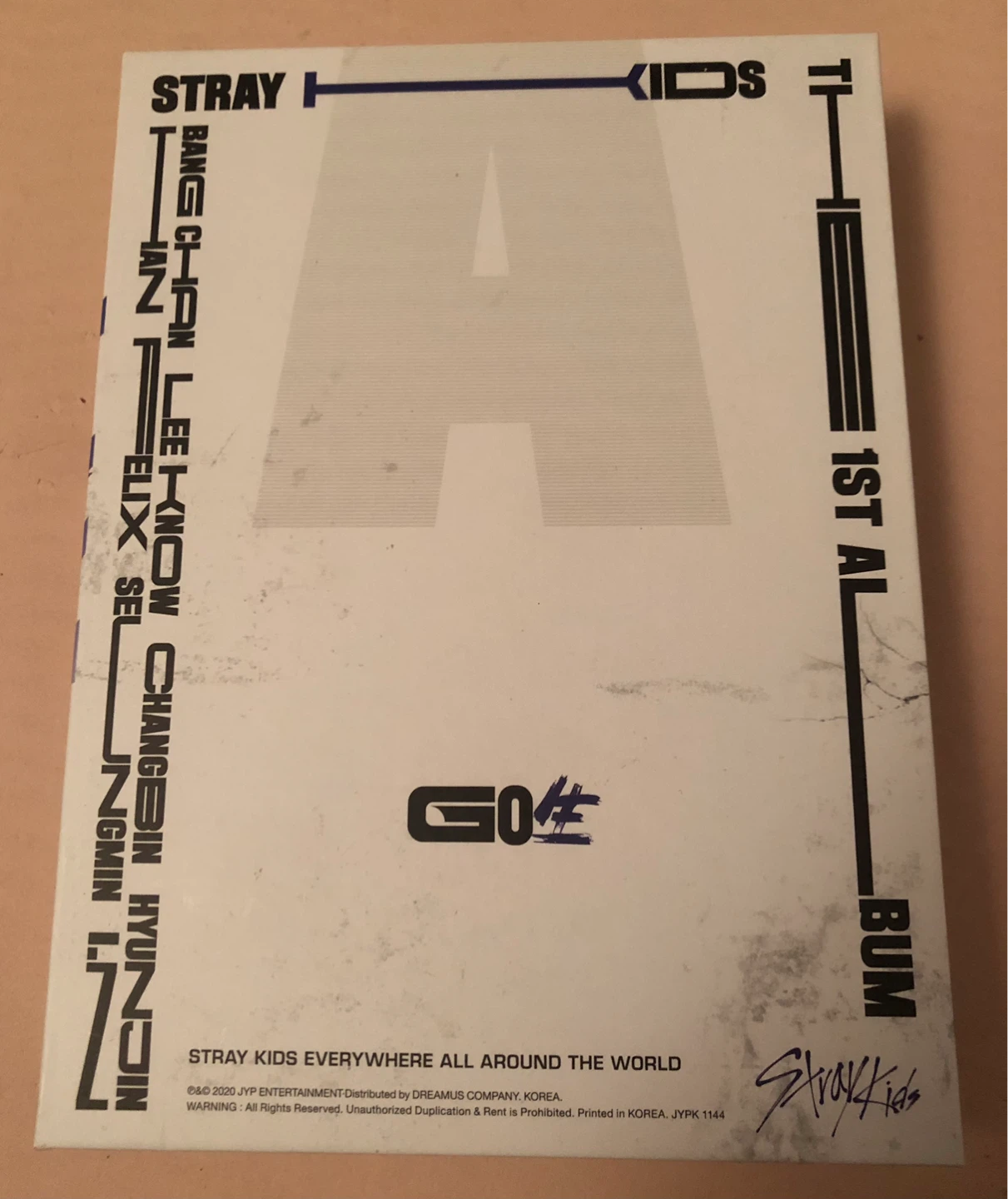 STRAY KIDS - VOL.1 [GO生] (Go Live) STANDARD EDITION Kpop Album
