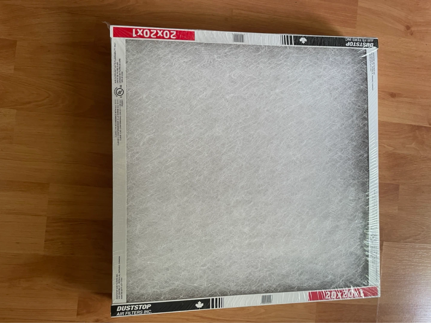 Duststop 20x20x1 Air Filters (3 Pack)