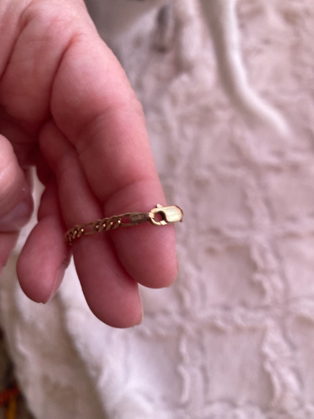 Gold plated, 925 Sterling Anklet - photo 3