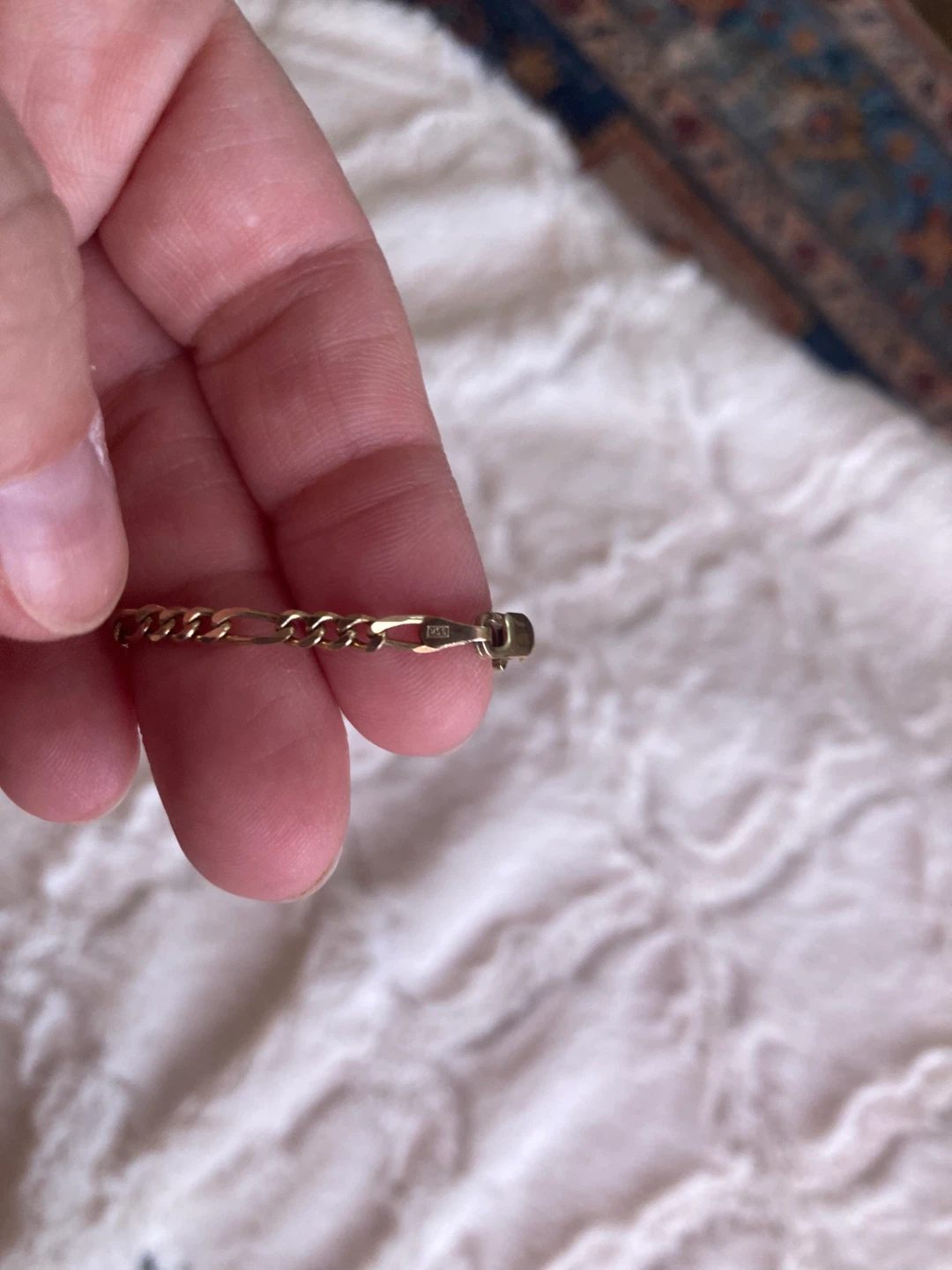 Gold plated, 925 Sterling Anklet - photo 2