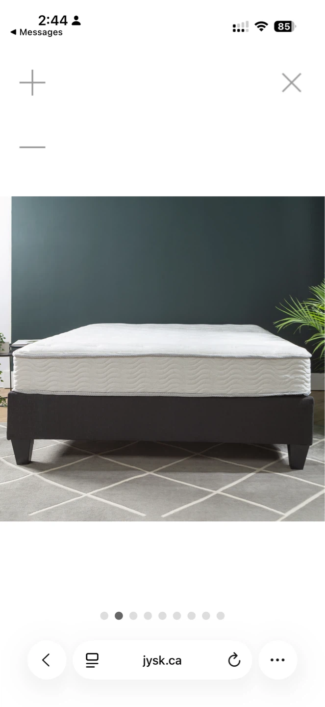 JYSK MENSA Queen Mattress+ Protector Included