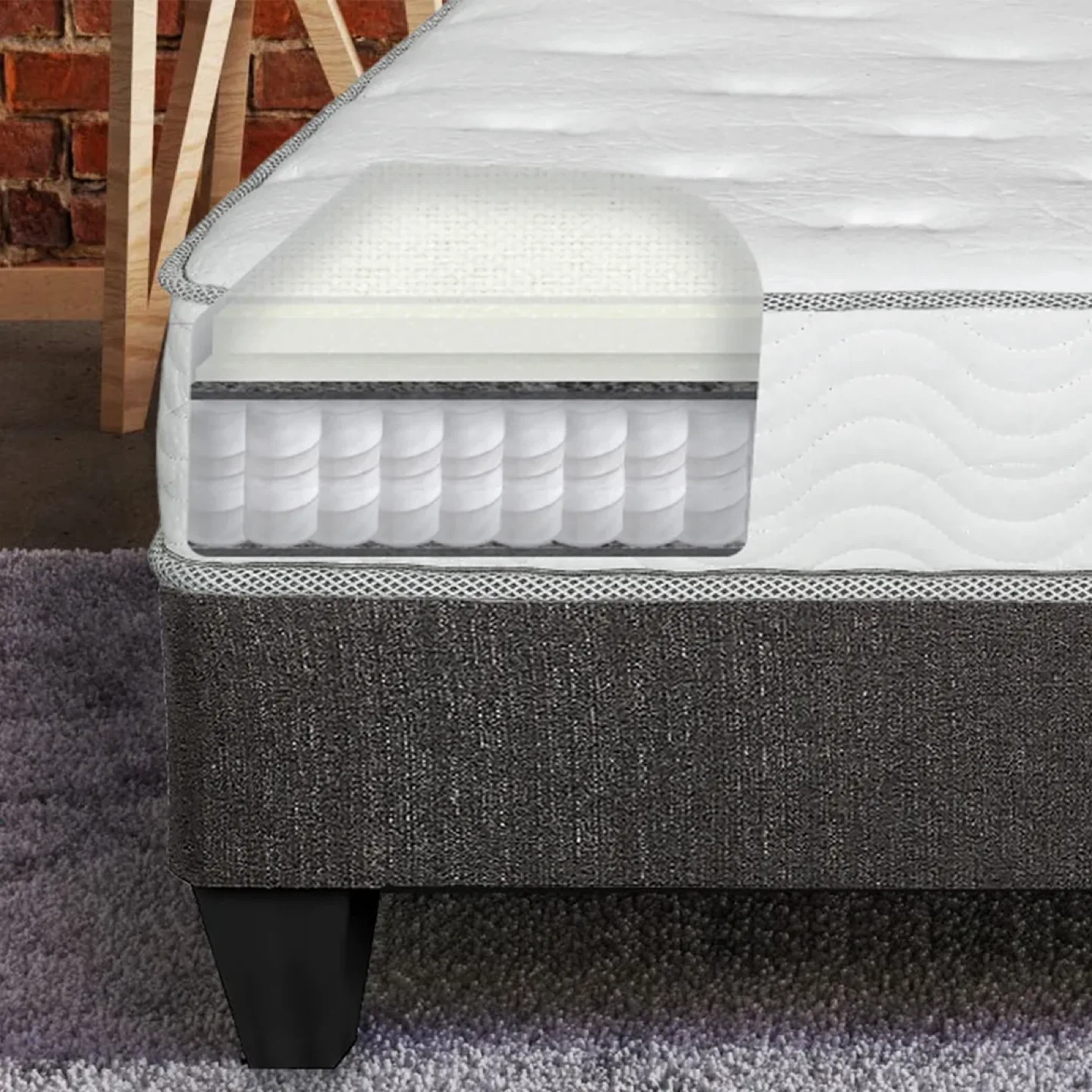 JYSK MENSA Queen Mattress+ Protector Included - photo 2