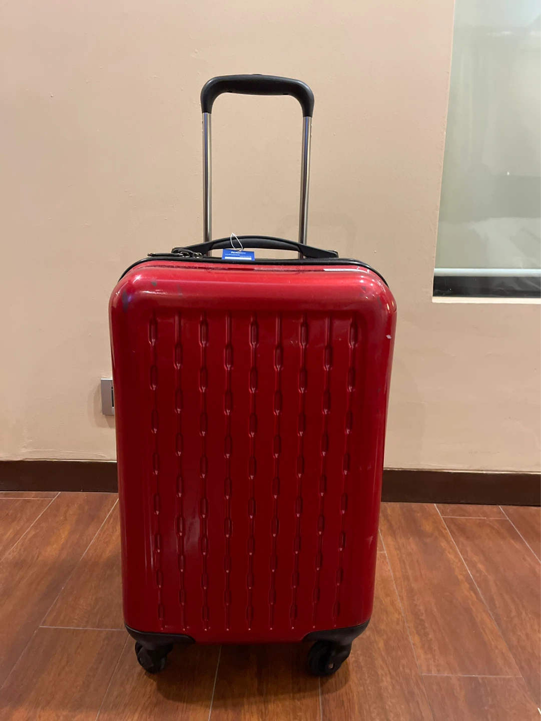 Red Hardside Carry-On Spinner Luggage