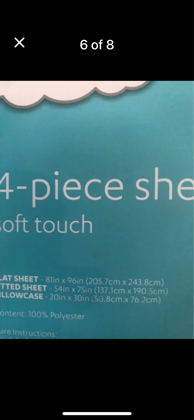 Tiny dreamers 4 piece confetti print sheet set - photo 5