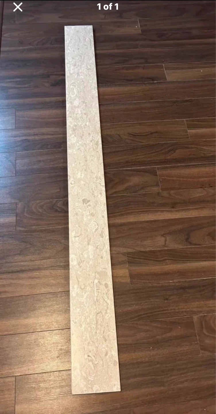 edging granite Length r68" Width 6" thickness 1/2"
