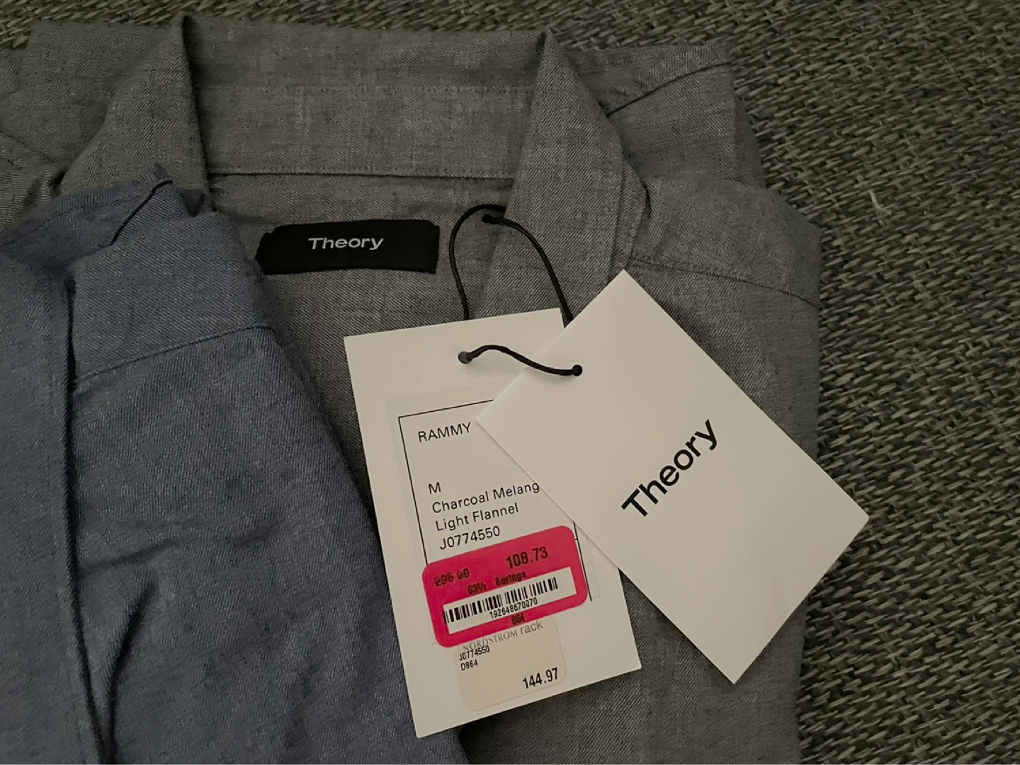Men’s Theory Button Up Shirts - Size M - photo 2