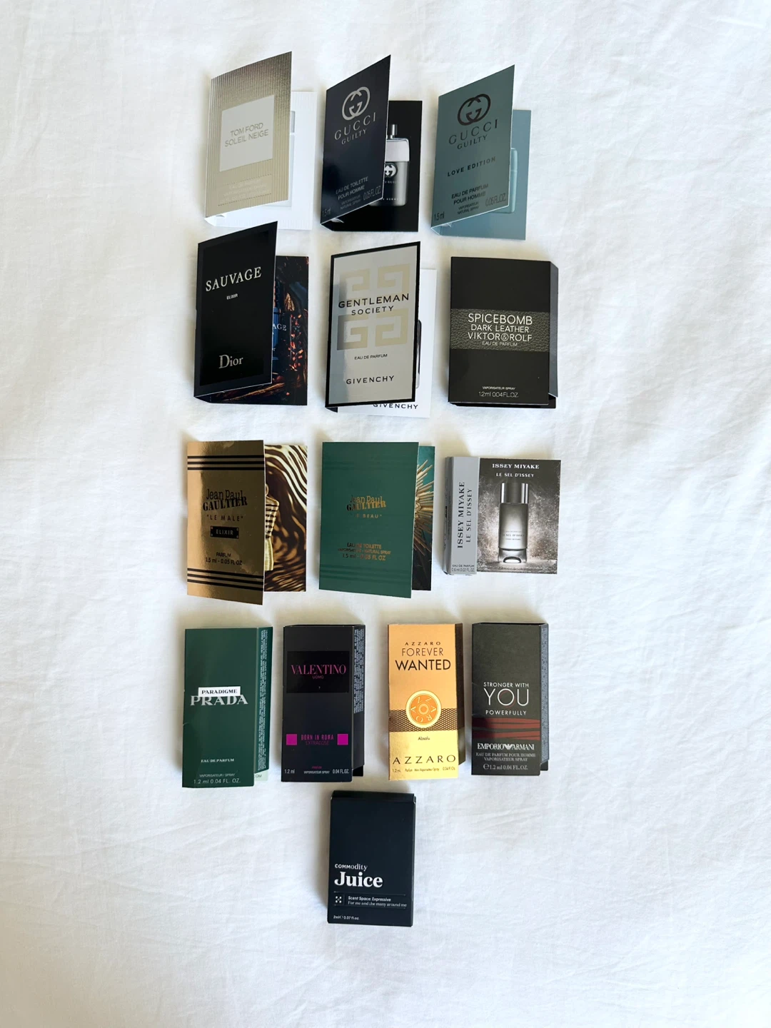 🆕 MEN Designer Fragrance Samples From Sephora