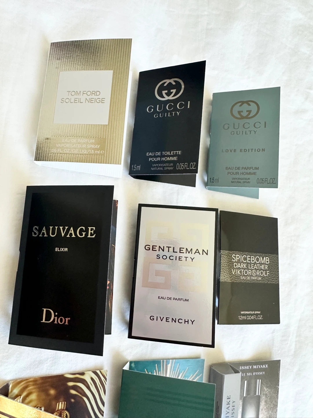 🆕 MEN Designer Fragrance Samples From Sephora - photo 2