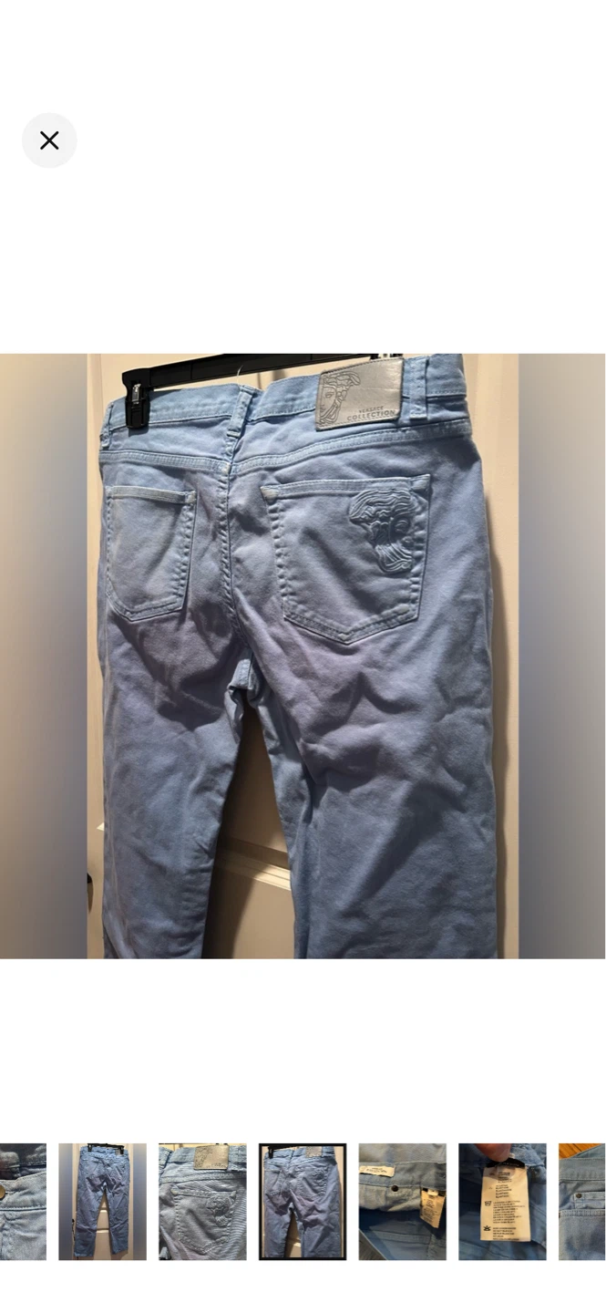 Versace Collection Light Blue Jeans - photo 5