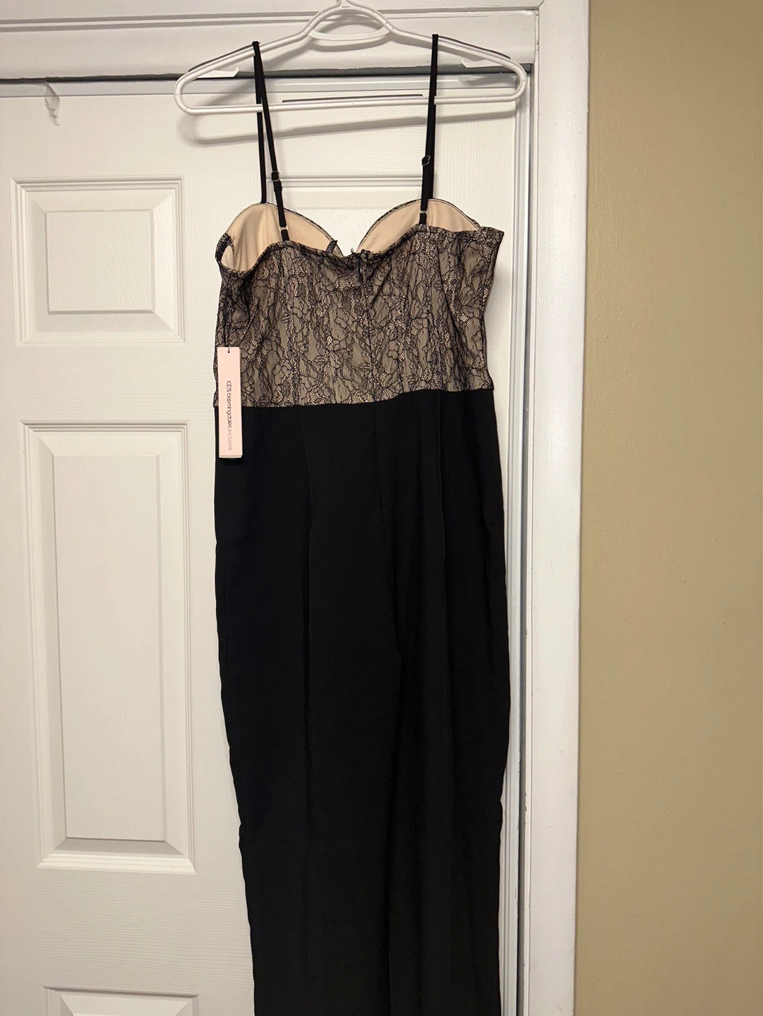 Black Lace Bodice Jumpsuit - photo 5