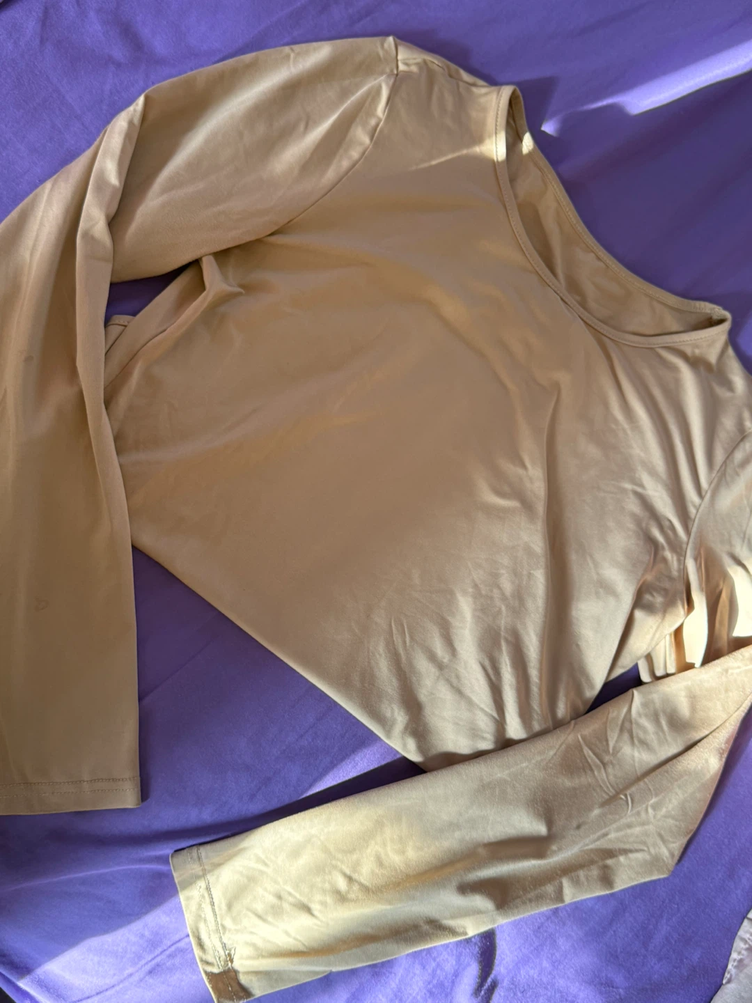 Beige & Brown long sleeve tops 🤎 - photo 4