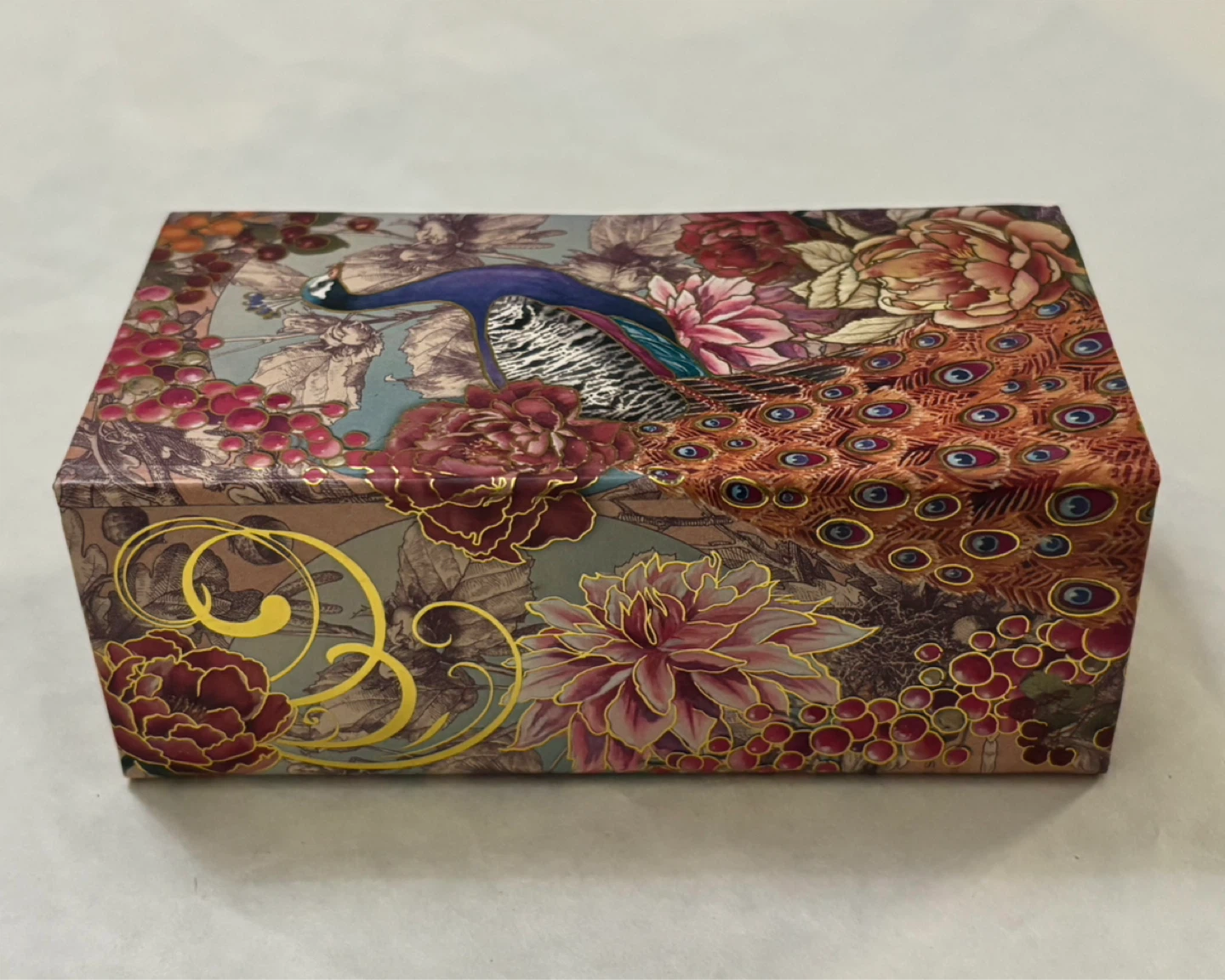 🌱NEW Peacock Music Box with Almond Soap - photo 4