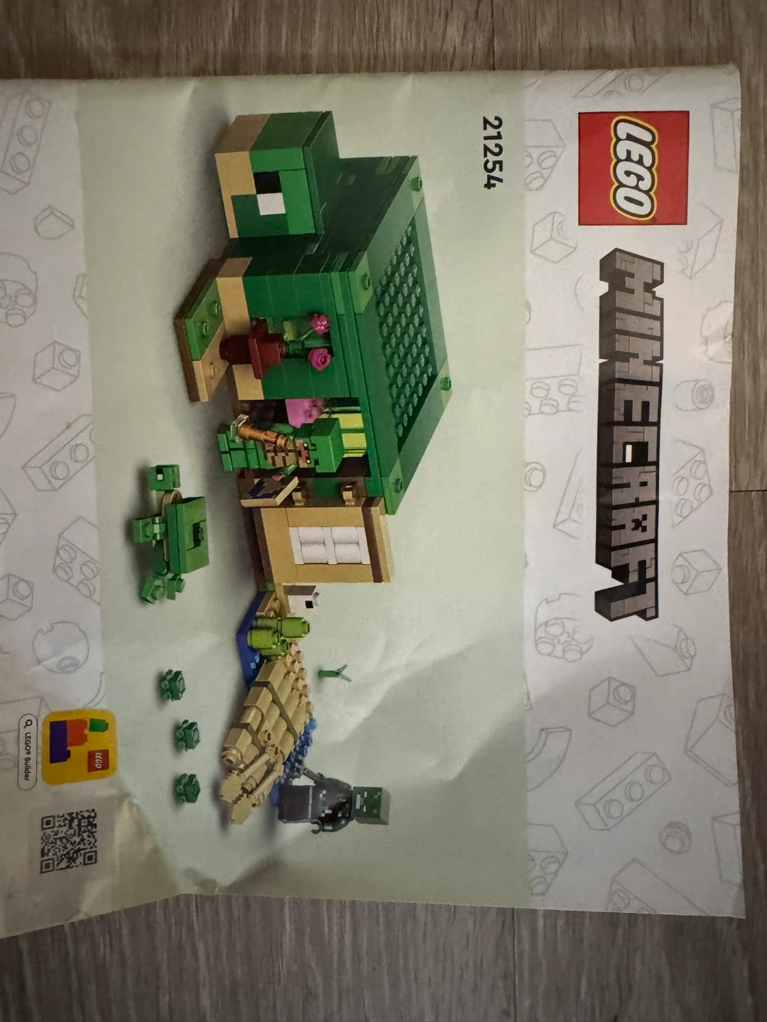 LEGO Minecraft Turtle Building Set - photo 2