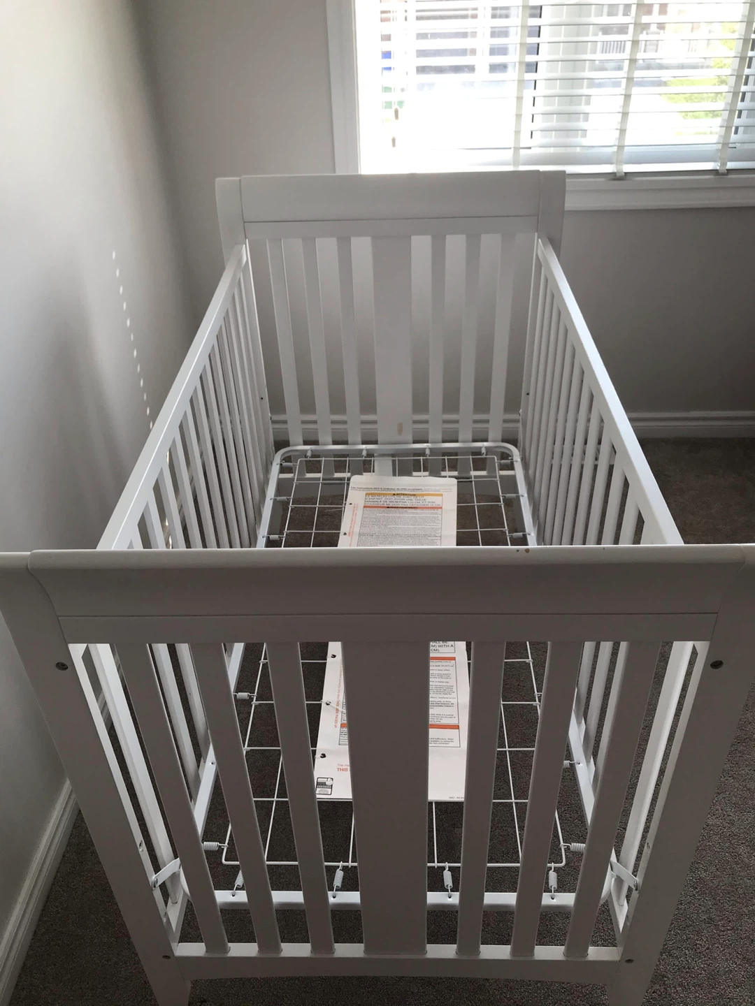 White Baby Crib - photo 4