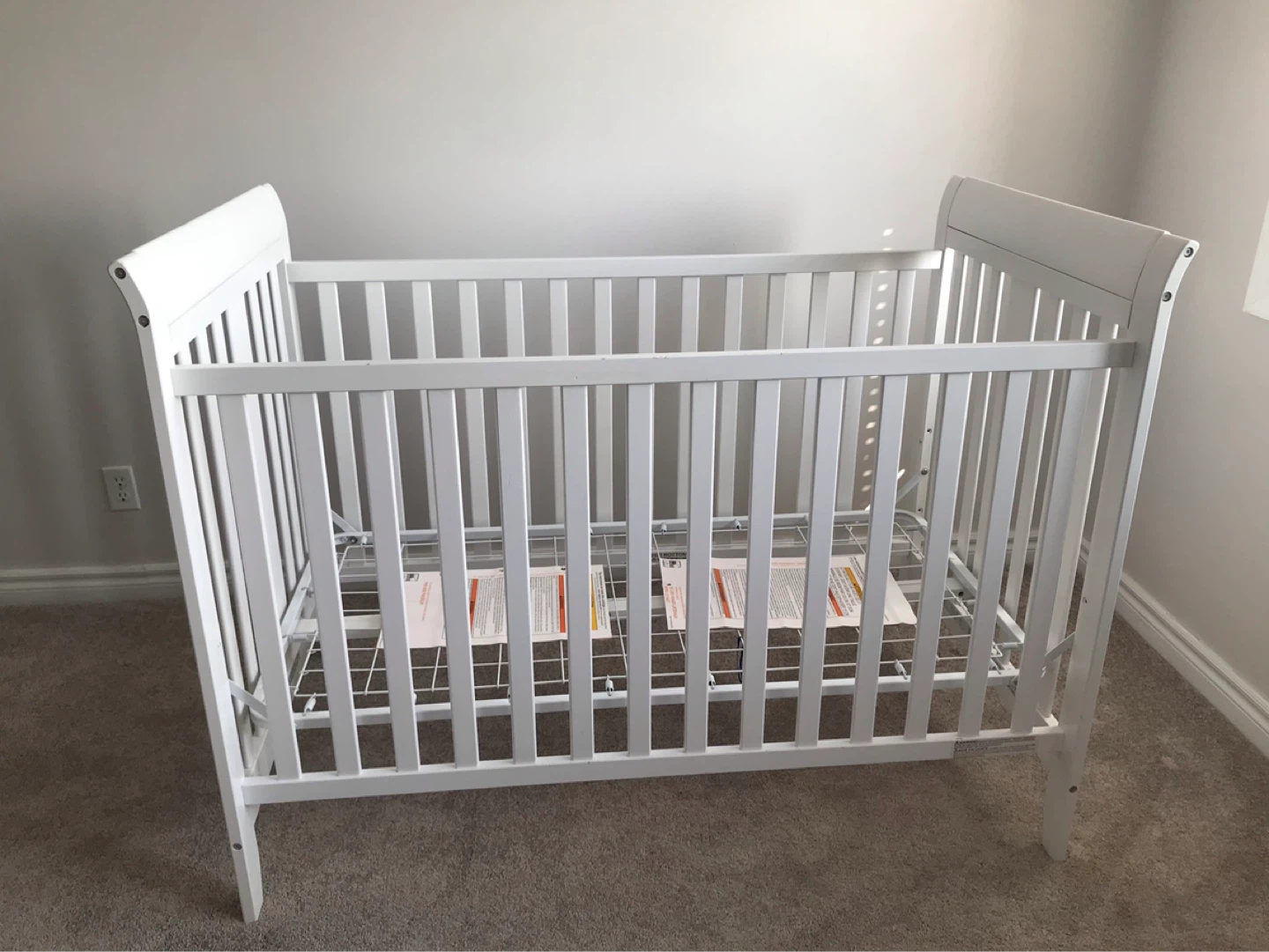 White Baby Crib - photo 5