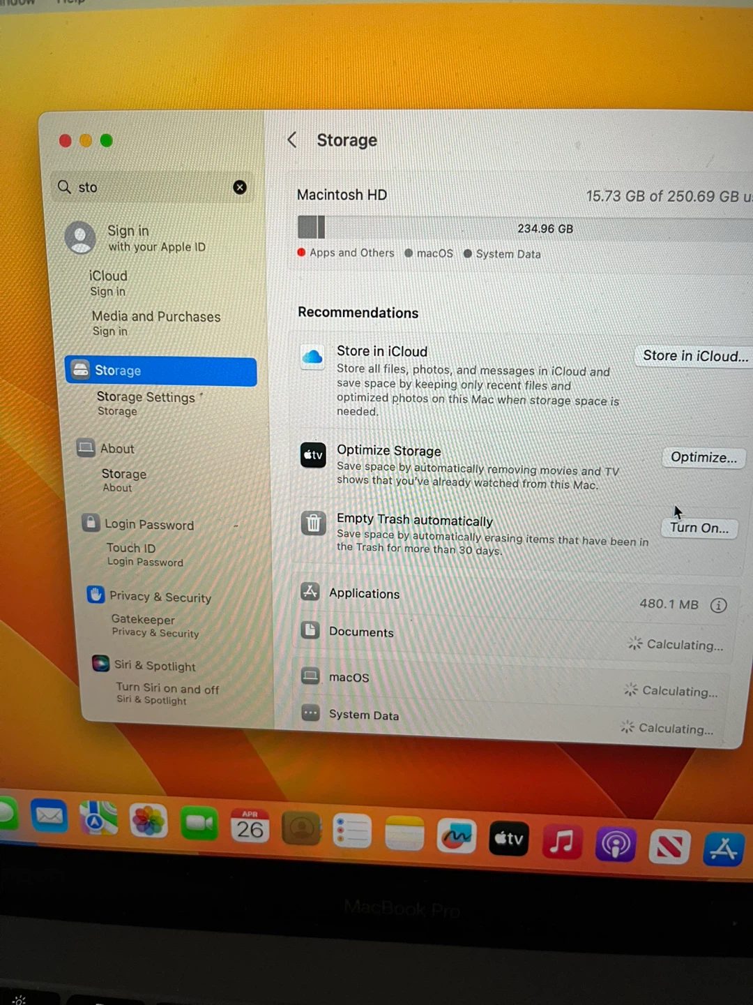 Apple MacBook Pro 13” i7/8gb/256gb with charger space grey - photo 4