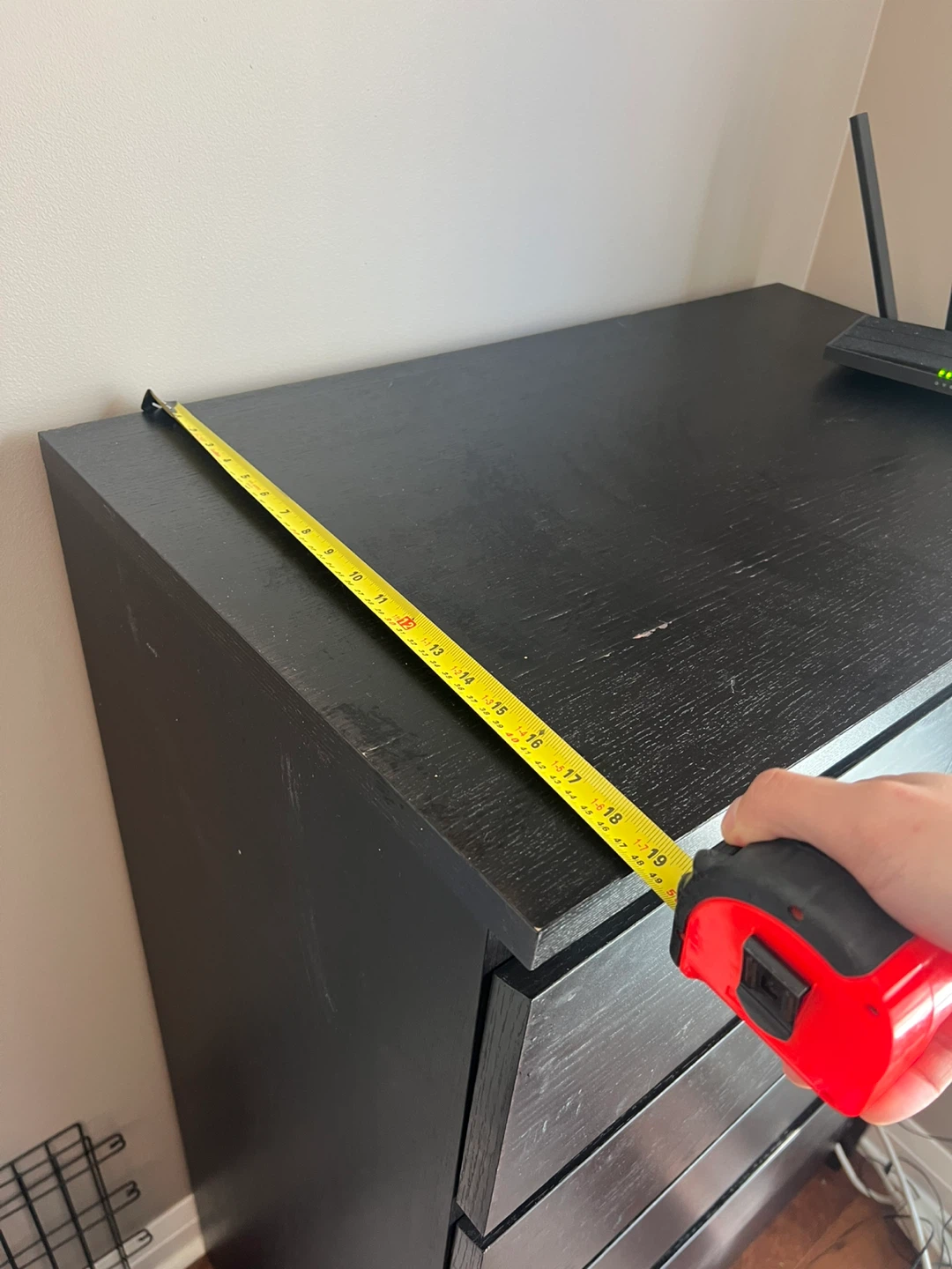 Black 6-Drawer Dresser - photo 4