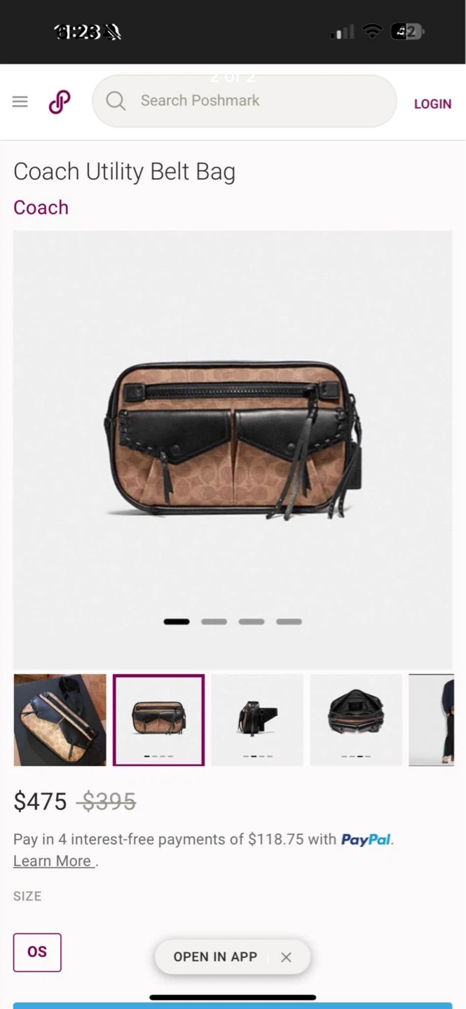 Coach Utility Belt Bag - photo 2