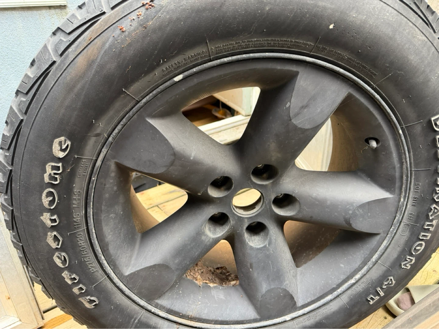 Firestone Destination A/T Tire with Rim 275/60R20 - photo 5
