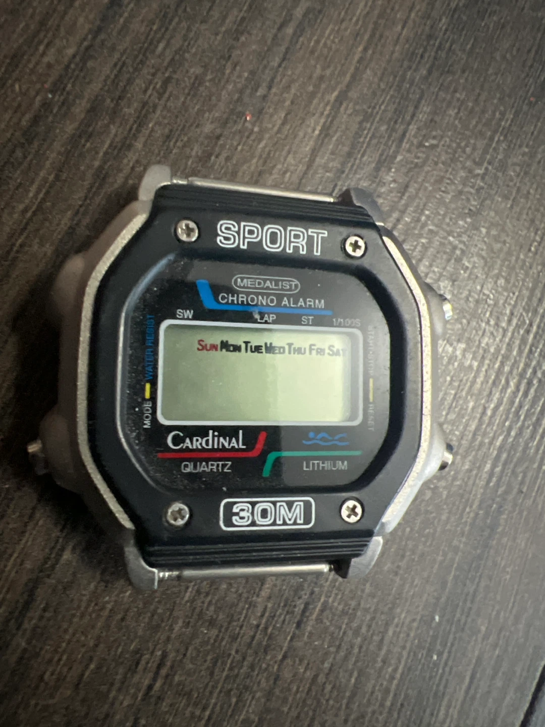 Cardinal Sport Medallist Chrono Alarm Watch